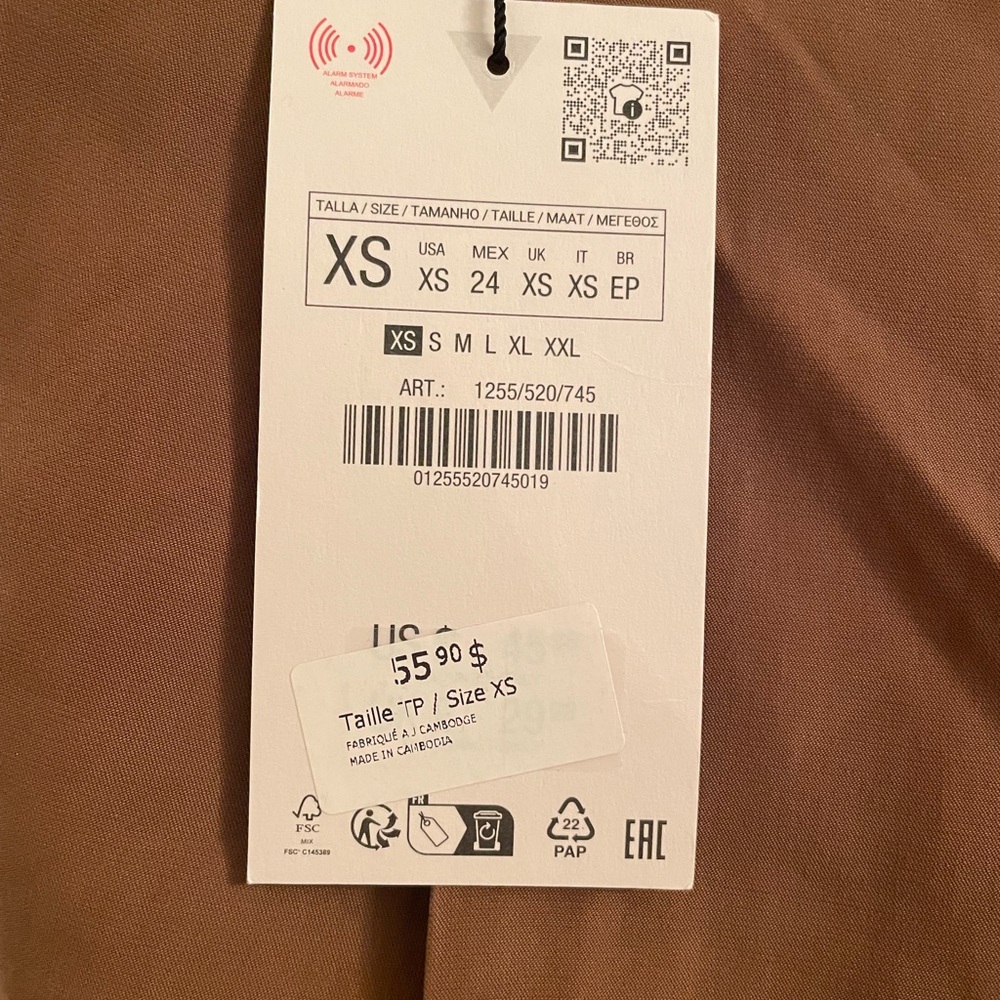 Zara Brown Women's Trousers